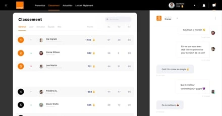 Page classement ccup.io
