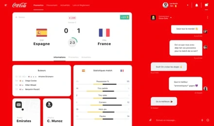 Détail d'un pronostic ccup.io