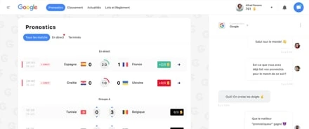 Page pronostic ccup.io