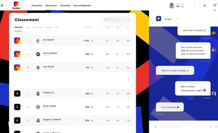 Page classement ccup.io